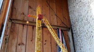 Демонтаж башенного крана. Модель КБ-403 | Tower crane disassembly