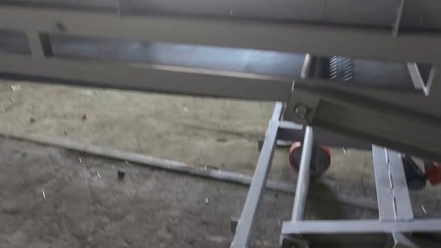 Конвейер для погрузки картофеля. С гидроподъёмом, на к смотреть онлайн