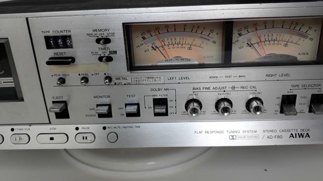 1978 год! Обзор премиальной кассетной деки AIWA AD F-80. Серье смотреть онлайн