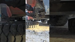 Замена рулевых тяг погрузчика Toyota