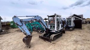 Продажа мини экскаваторов обзор стоянки Переславль З?