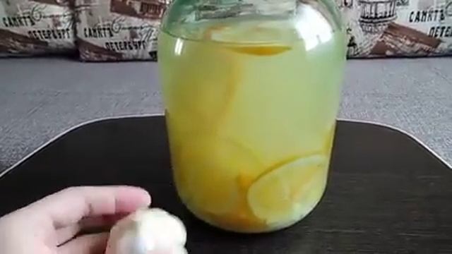 Напиток чеснок с лимоном смотреть онлайн