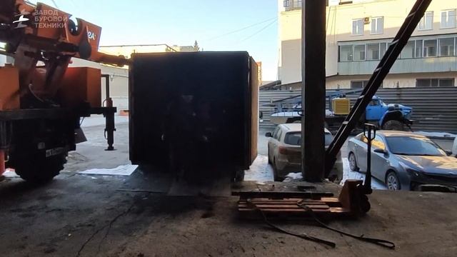 Модернизированная буровая установка ГБУ 15М. Отгрузка. смотреть онлайн