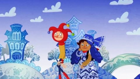 Петрушка и Гжель. Песня Гжели.