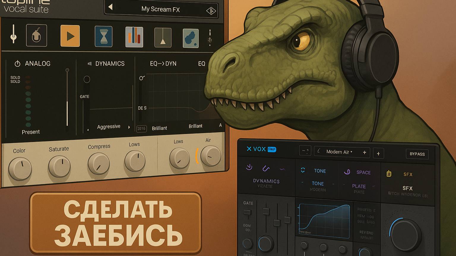 Обработка экстремального вокала без головной боли. Ultimate Shtormbass Production.