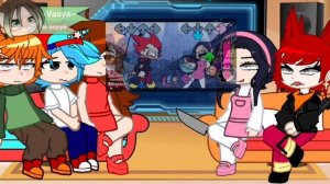 Реакция FNF на Cassandra vs Nene/Автор:~Vasya~\