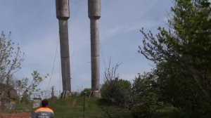 Крушение башни.