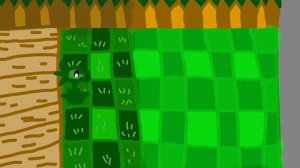Plants vs zombies анимация (большой горох)