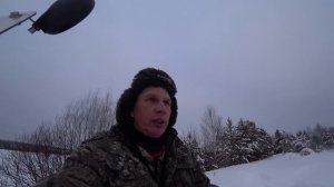 Буран короткий по глубокому снегу. Езда по целине. 27.01.2