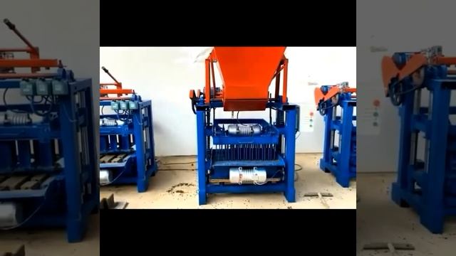 🏭 Автомат для бетонных блоков! #станок #завод  Auto Hollow Bl