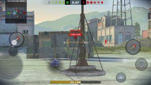 Играю в бой столкновение в tanks blitz