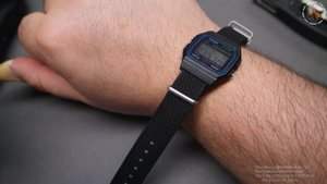Casio F-91W - ремешок для большого запястья и защита диспле?