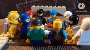 Лего анимация Амонг Ас (airship)