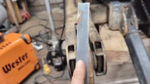 Восстановление рамы и ленивцев миниэкскаватора Кубот