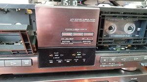 SONY TC-D509 проверка после ремонта, настройки, профилактики.