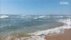 Анапа пляж Витязево сегодня 21 мая 2025. Мазут на пляже! Море и погода в Анапе сейчас