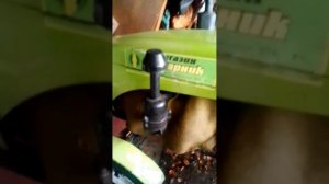 Решил показать обзор мини трактор Хинтай 180