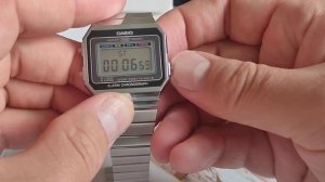 Первый русскоязычный обзор на Casio A700W Vintage! Самые тонки?