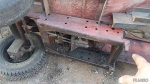 Переделка т 16 замена моста кпп и сцепления