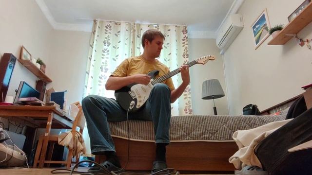 Обзор сборки и звука стратокастера конструктора из ясеневой деки и выдержанного грифа. смотреть онлайн