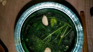 Малосольные огурцы горячим способом/Закуски/Рецепт №