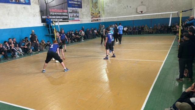 Турнир по волейболу в честь участников СВО села Кахабросо,. Полуфинал Имамат - Мазада