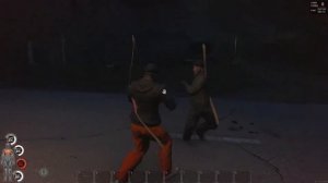 SCUM ближний бой.