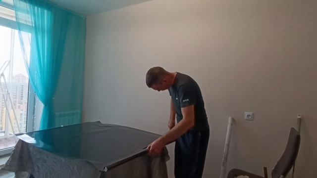Тонировка окон на балконе.
