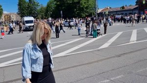 Светлый радостный День Победы