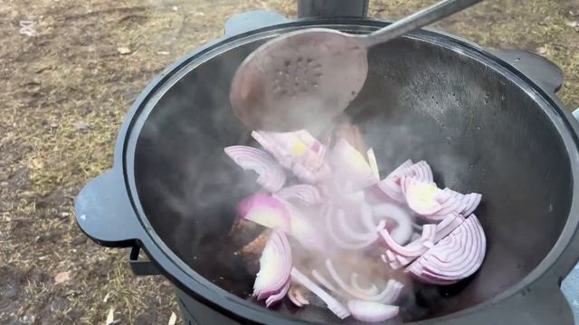 Ребра с пивом в казане. Первый опыт. Это не просто вкус? смотреть онлайн