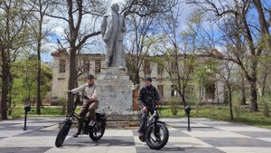 ВелоЭлектроТрофи  Саки Крым  По лиманам, тропкам и хвойному лесу