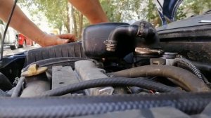 Замена Патрубка воздушного фильтра Astra G Opel