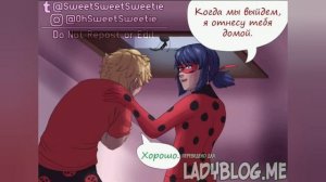 КОМИКС ЛЕДИ БАГ И СУПЕР КОТ "МОКРЫЙ КОТ" 2 ЧАСТЬ