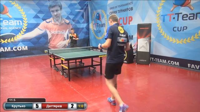 Крутько - Дегтярев. Игра за 1 место. 17 июля 2016 TT Cup смотреть онлайн