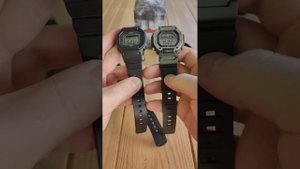 Casio G-Shock DW-5600BCE / GMD-S5600BA /  GA-2100-1A1ER и ilIuminator MWD-110H-3A ОТЗЫВ ВЛ?