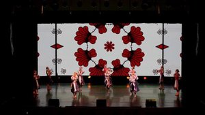 Танец Орловской области «Роза белорозовая»