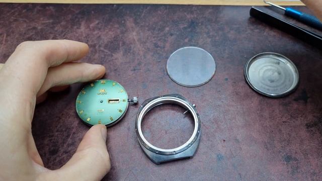 Ремонт часов orient,отломаны ножки циферблата. смотреть онлайн