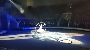 Елизавета Спигина. Премьера номера "Колесо Сира" в Воронеже.