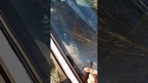 Как правильно поставить молдинг на лобовое стекло... В?