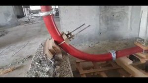 Запуск стационарного бетононасоса CIFA в Волгограде. Эл