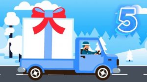 Синий трактор - зимний сборник про машинки!