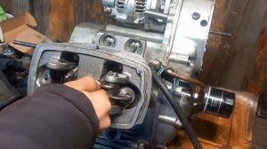 Днепр 720сс сборка поршневой,вставка вместо сапуна