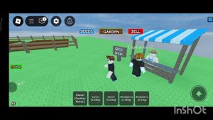 Играю в Roblox "Вырасти сад". часть 1.