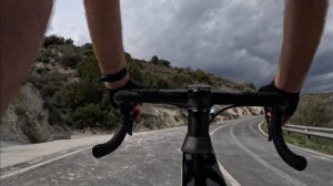 Еду первый раз на шоссейном велосипеде