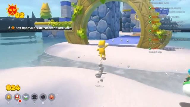  1 Прохождение  Super Mario 3D World  Bowsers Fury  Nintendo Switch 