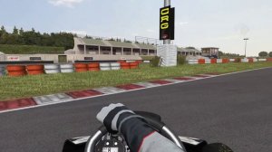 Играю в Kart racing pro на руле