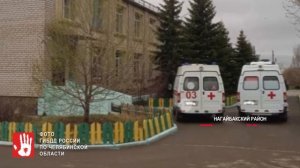 В Ленинском районе автокран врезался в трамвай во вре?