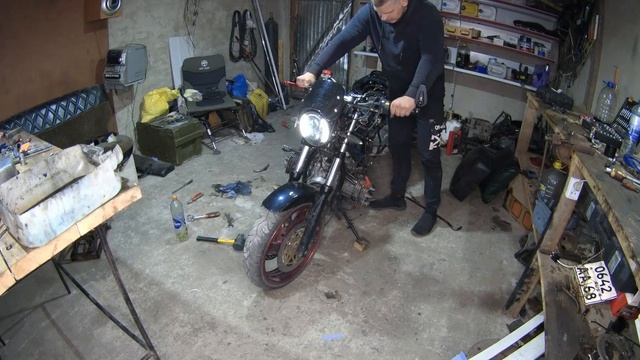 первый запуск! днепр мт. нейкед. на шатунах ваз. смотреть онлайн