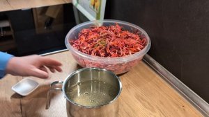 Хрустящая закуска из капусты. Кремлёвская хряпа! Ярка?