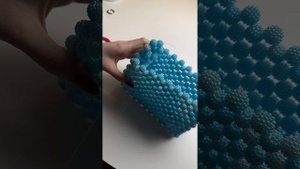 Урок 5. Сумка из бусин с 0. Стягиваем бока, плетем ручку ?